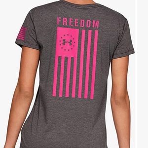 Under Armour Wounded Warriors Freedom Flag T-Shirt
